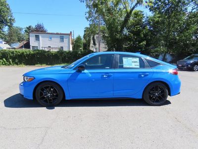 2026 Honda Civic Hatchback — rear three-quarter view