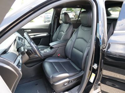 2021 Cadillac XT4 — rear three-quarter view