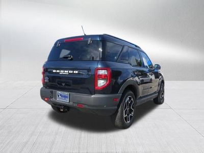 2021 Ford Bronco Sport — rear three-quarter view