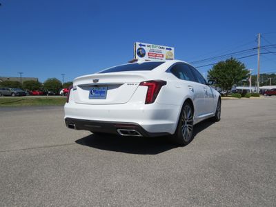 2025 Cadillac CT5 — rear three-quarter view
