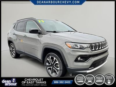 2023 Jeep Compass — rear three-quarter view