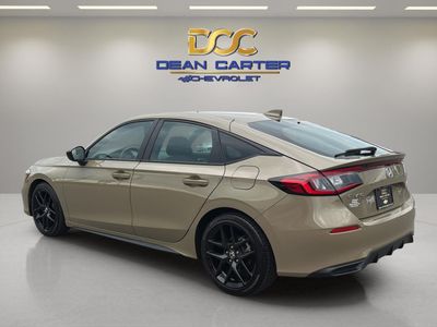 2025 Honda Civic Hatchback — rear three-quarter view