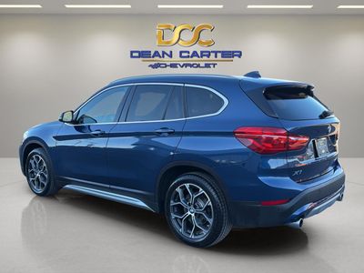 2021 BMW X1 — rear three-quarter view