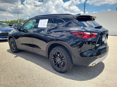 2021 Chevrolet Blazer — rear three-quarter view