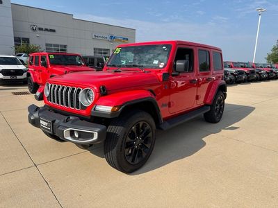 2025 Jeep Wrangler 4xe — side profile view