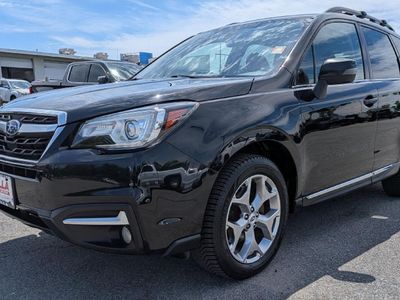 2018 Subaru Forester — rear three-quarter view