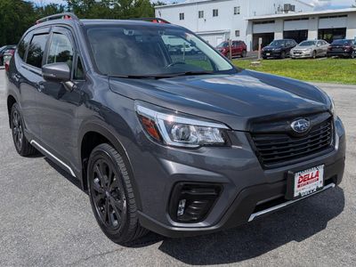 2020 Subaru Forester — rear three-quarter view