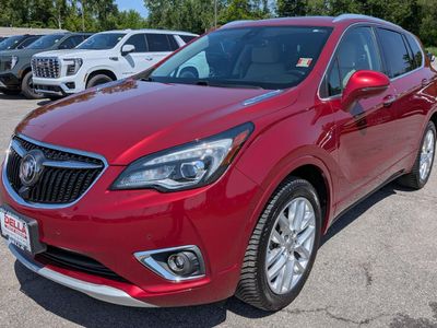 2019 Buick Envision — rear three-quarter view