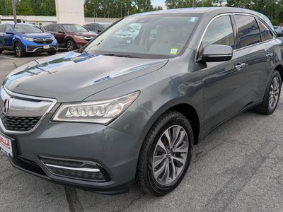 2016 Acura MDX — interior view