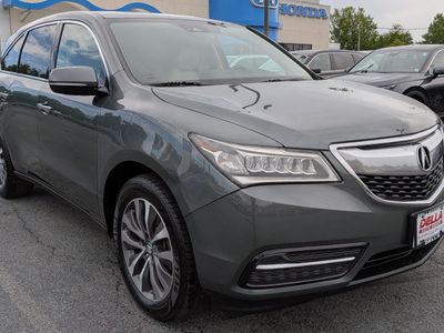 2016 Acura MDX — detail view