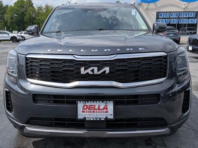 2022 Kia Telluride — rear three-quarter view