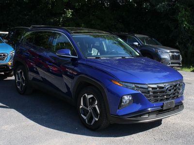 2024 Hyundai Tucson — rear three-quarter view