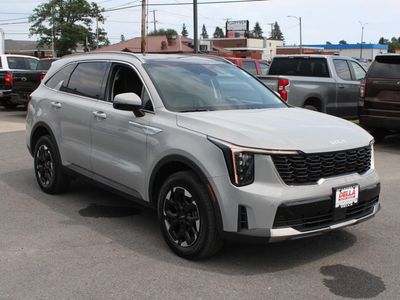 2025 Kia Sorento — rear three-quarter view