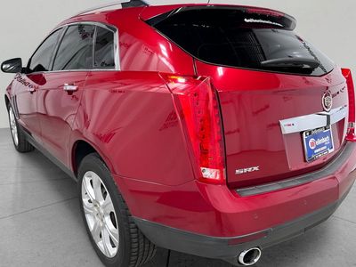 2015 Cadillac SRX — rear three-quarter view