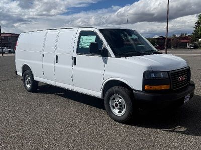 2026 GMC Savana Cargo — rear three-quarter view