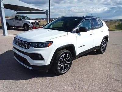 2022 Jeep Compass — rear three-quarter view
