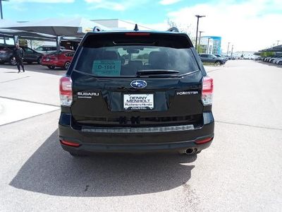 2018 Subaru Forester — interior view