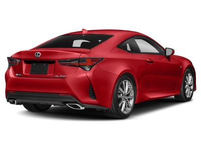 2020 Lexus RC 350 — interior view