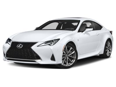 2020 Lexus RC 350 — detail view