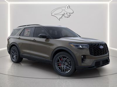 2026 Ford Explorer — rear three-quarter view