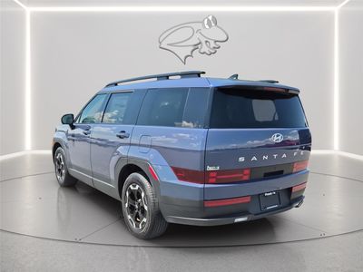 2026 Hyundai Santa Fe — rear three-quarter view