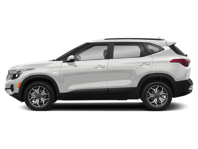 2021 Kia Seltos — rear three-quarter view