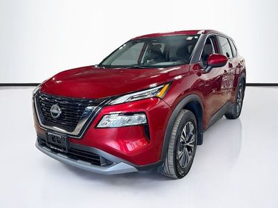 2023 Nissan Rogue — rear three-quarter view