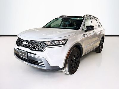 2023 Kia Sorento — rear three-quarter view