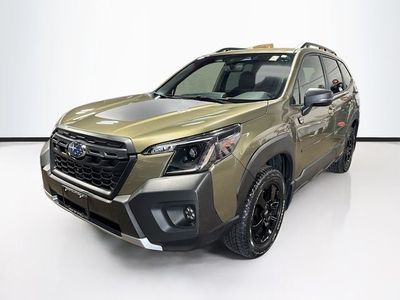 2023 Subaru Forester — rear three-quarter view
