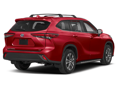 2023 Toyota Highlander Hybrid — rear three-quarter view