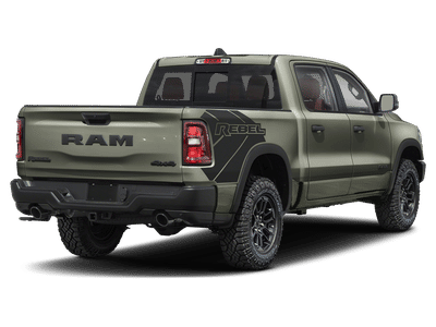 2026 RAM 1500 — rear three-quarter view