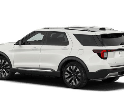 2026 Ford Explorer — rear three-quarter view