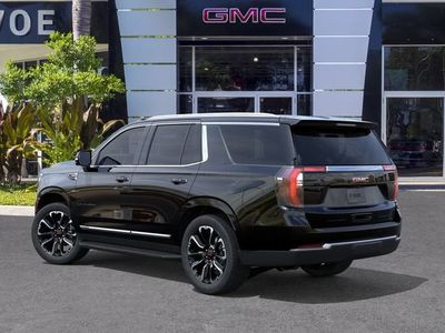 2026 GMC Yukon — rear three-quarter view