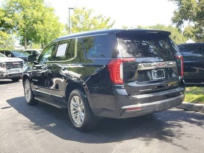 2022 GMC Yukon — rear three-quarter view