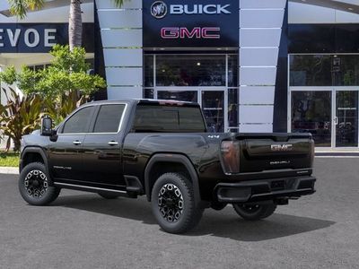 2026 GMC Sierra 2500 HD — rear three-quarter view