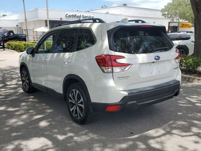 2022 Subaru Forester — rear three-quarter view