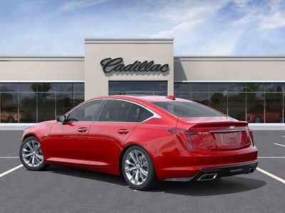 2026 Cadillac CT5 — rear three-quarter view