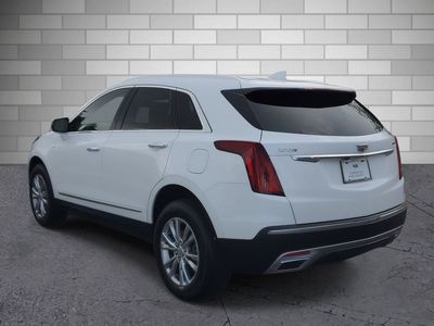 2023 Cadillac XT5 — rear three-quarter view