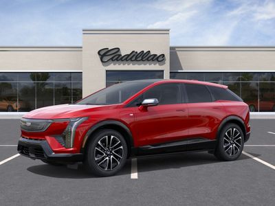 2026 Cadillac OPTIQ — rear three-quarter view
