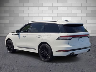 2025 Lincoln Aviator — rear three-quarter view