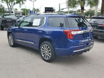 2023 GMC Acadia — rear three-quarter view