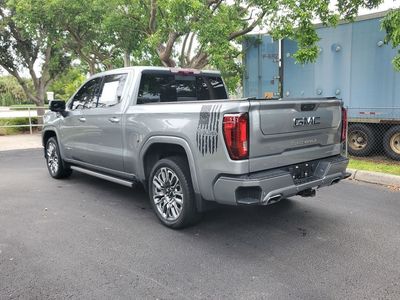 2025 GMC Sierra — rear three-quarter view
