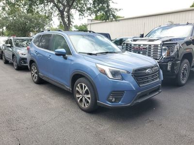2024 Subaru Forester — rear three-quarter view