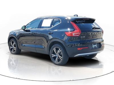 2024 Volvo XC40 — rear three-quarter view