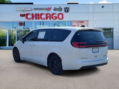 2024 Chrysler Pacifica Hybrid — rear three-quarter view