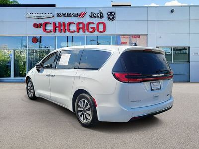 2024 Chrysler Pacifica Hybrid — rear three-quarter view