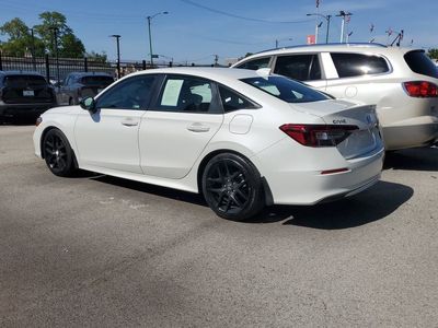 2025 Honda Civic — rear three-quarter view