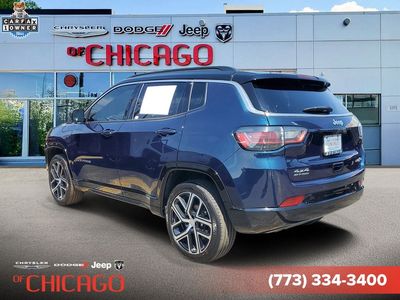 2024 Jeep Compass — rear three-quarter view