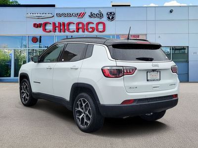 2025 Jeep Compass — rear three-quarter view