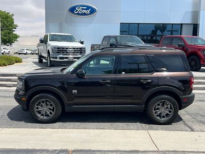 2021 Ford Bronco Sport — rear three-quarter view